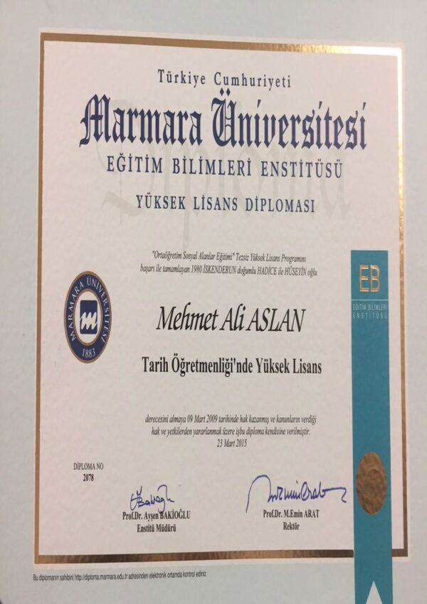 buy college degree from the marmara üniversitesi