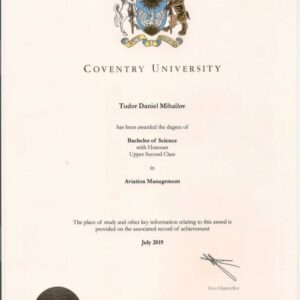 Buy college degree from the Coventry University